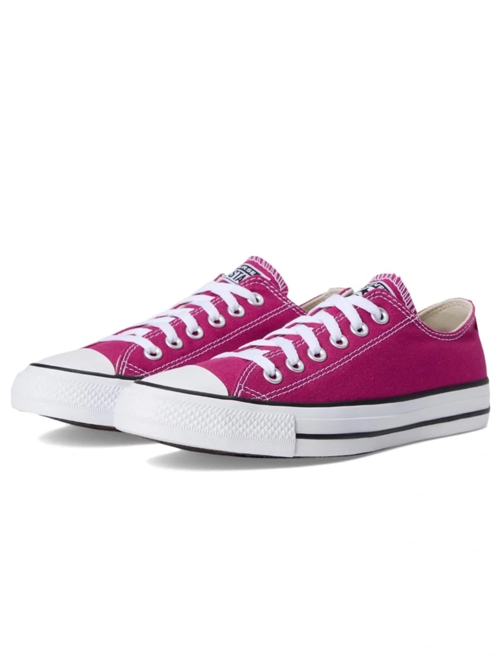 Converse | Kids Magenta ‘Berry Smoothie’ Lace Up Low Top AllStar Sneakers Size 3